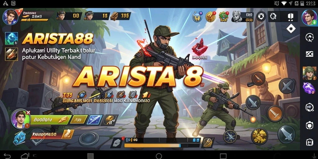 Tampilan antarmuka ARISTA88 yang intuitif untuk manajemen tugas.