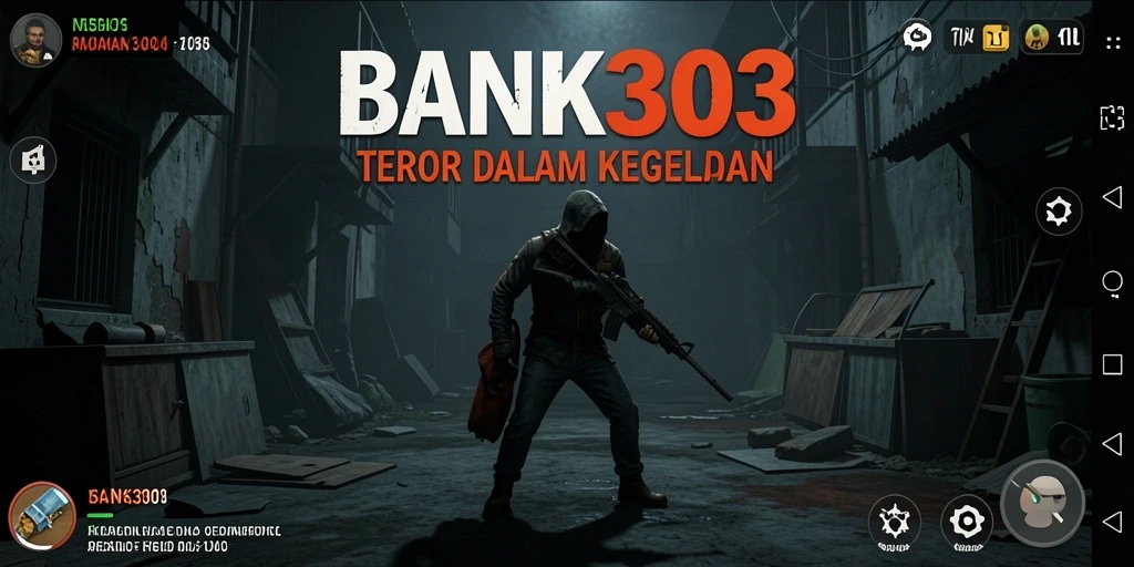 Tampilan gameplay menyuguhkan suasana Horror yang mencekam.