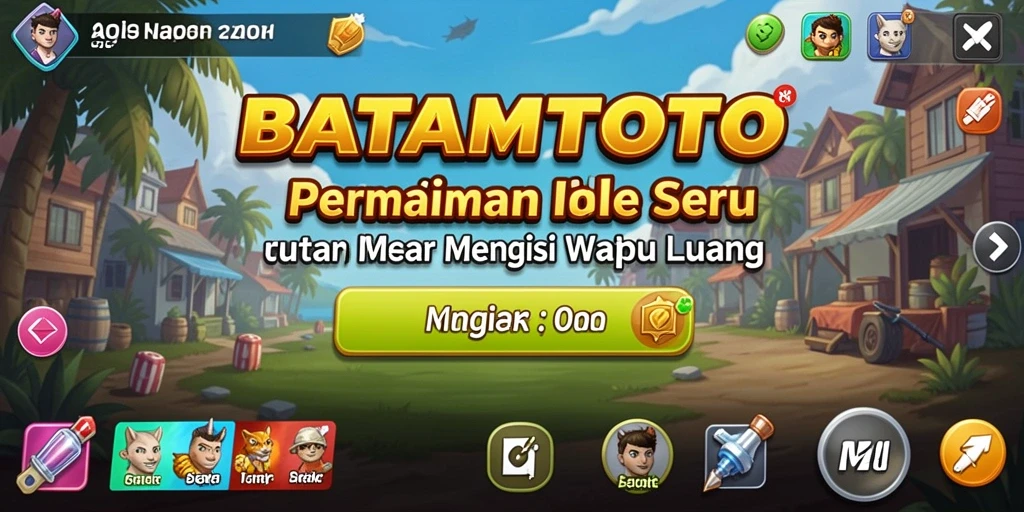 Tampilan gameplay menarik dari BATAMTOTO dengan elemen Idle.