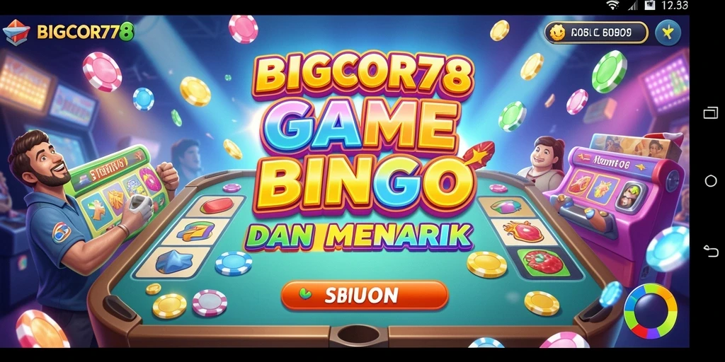 Tampilan gameplay Bingo yang seru dan menarik di BIGCOR78.