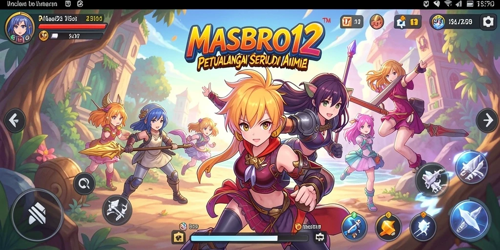 Tampilan gameplay MASBRO12 yang menarik dan penuh aksi.