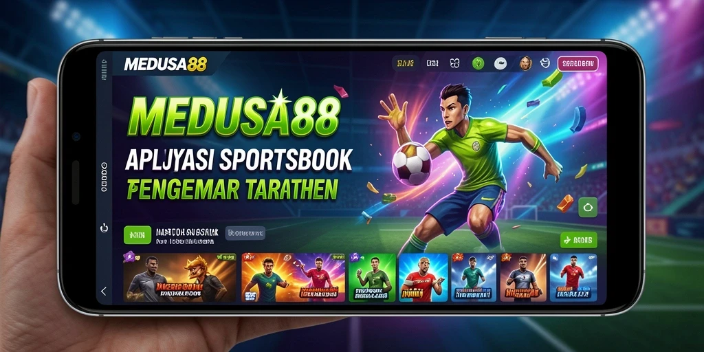 Tampilan menarik dari gameplay taruhan di MEDUSA88.