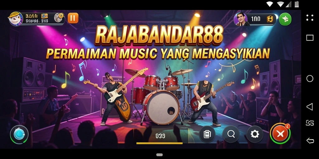 Tampilan menarik dari gameplay RAJABANDAR88 yang memukau.