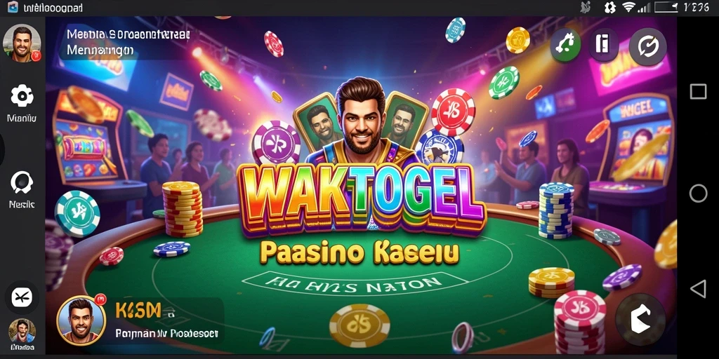 Tampilan screenshot WAKTOGEL menampilkan gameplay yang dinamis dan menarik.
