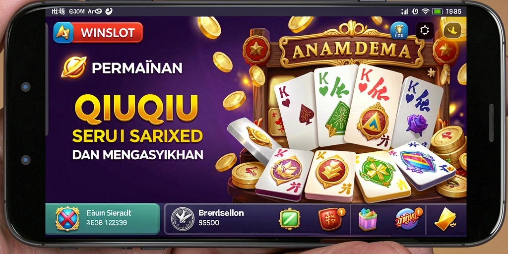 Tampilan menarik gameplay QiuQiu di WINSLOT.
